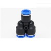 IQS pneumatic Y-piece 12 mm compressed air connector, 3-way connector,