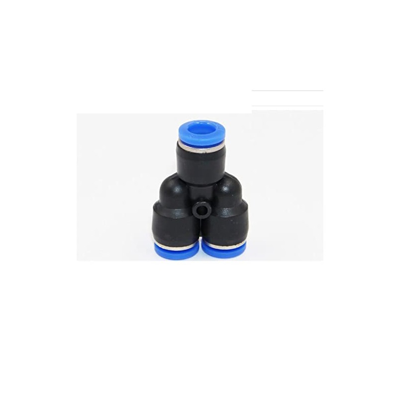 IQS pneumatic Y-piece 12 mm compressed air connector, 3-way connector,