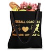 Baseball Coaching Men Trainer Training Baseball Coach Tote Bag