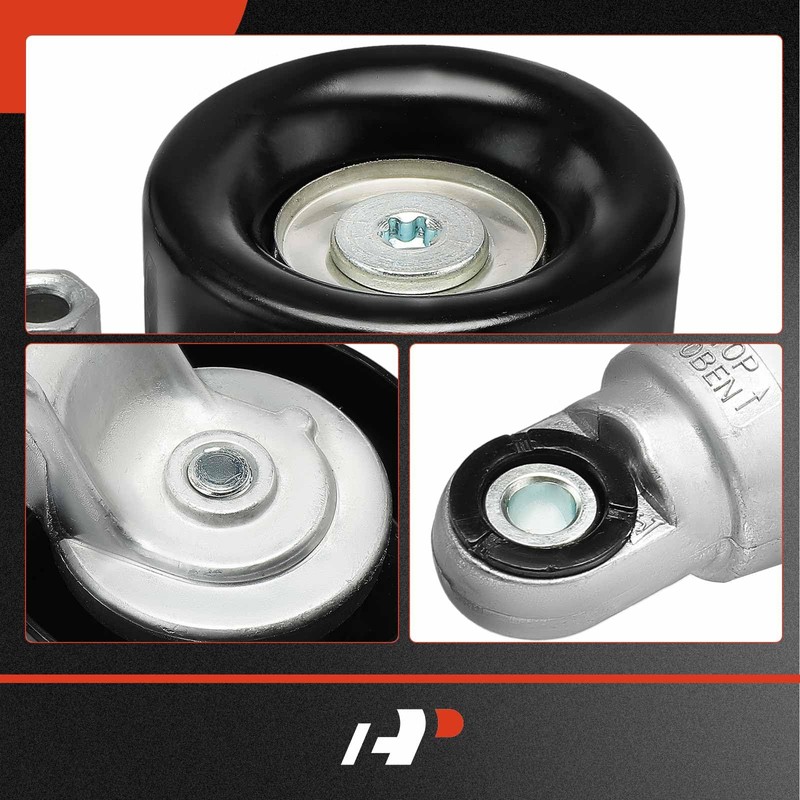 A-Premium Belt Tensioner Assembly with Pulley Compatible with Honda Accord
