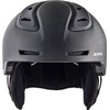 ALPINA Unisex - Adult, SPINE ski helmet, black matt, 58-61