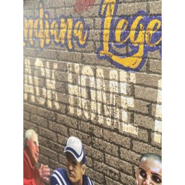 Indiana Legends Peyton Manning Reggie Miller Bobby Knight Framed Picture Print