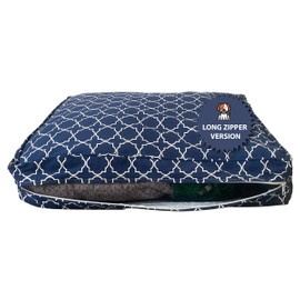 Molly Mutt Medium to Large Dog Bed Cover- Romeo & Juliet Print - Measures 27”X36”X5’’ - 100% Cotton - Durable - Breathable - Sustainable - Machine Washable Dog Bed Cover (Dd35Ab)