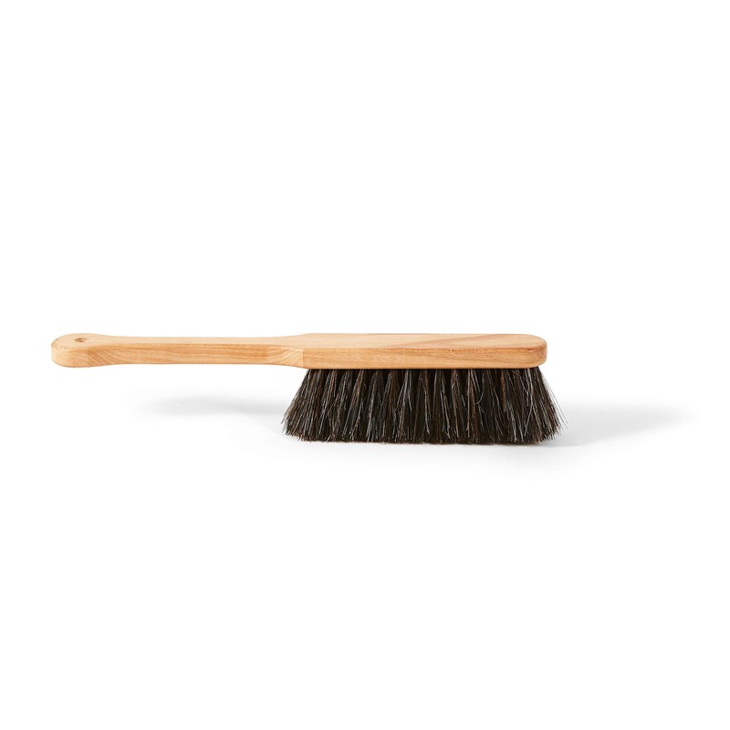 Perfetto Horsehair Brush with Midnight Wooden Handle, Wood, Natural, One