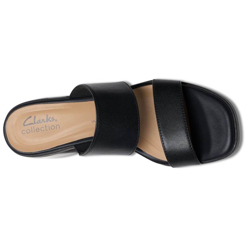 Clarks Women Jaylan Dusk Black Leather 11 Medium