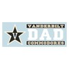 Craftique Vanderbilt Decal (V DAD DECAL (6''), 6 in)