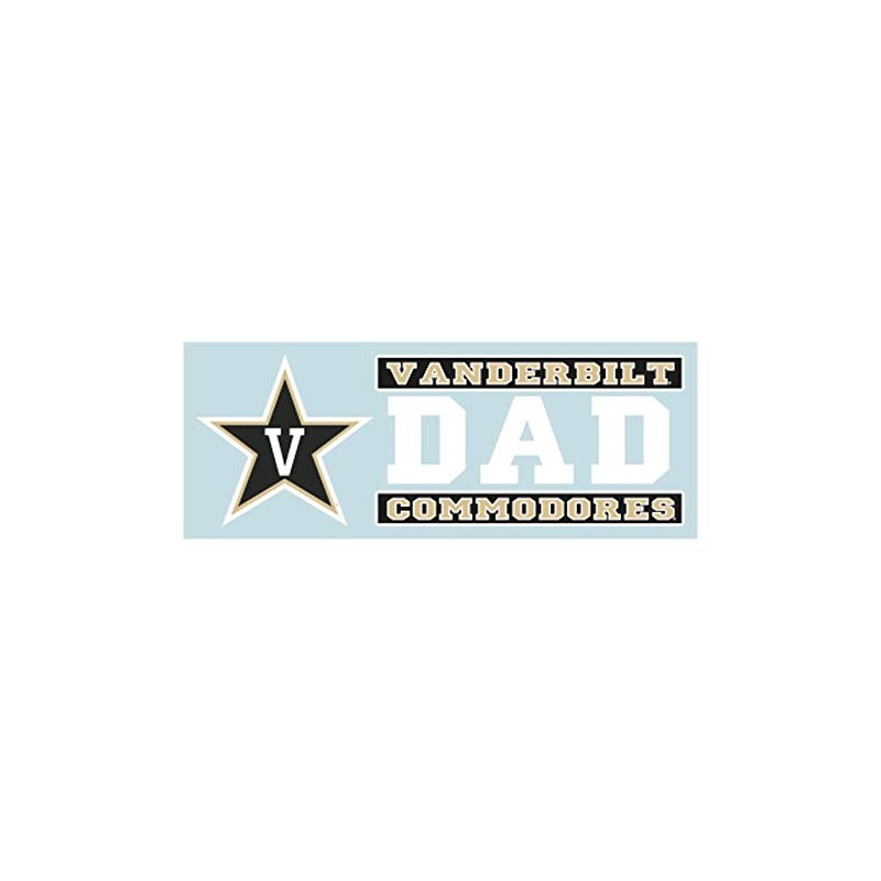 Craftique Vanderbilt Decal (V DAD DECAL (6''), 6 in)