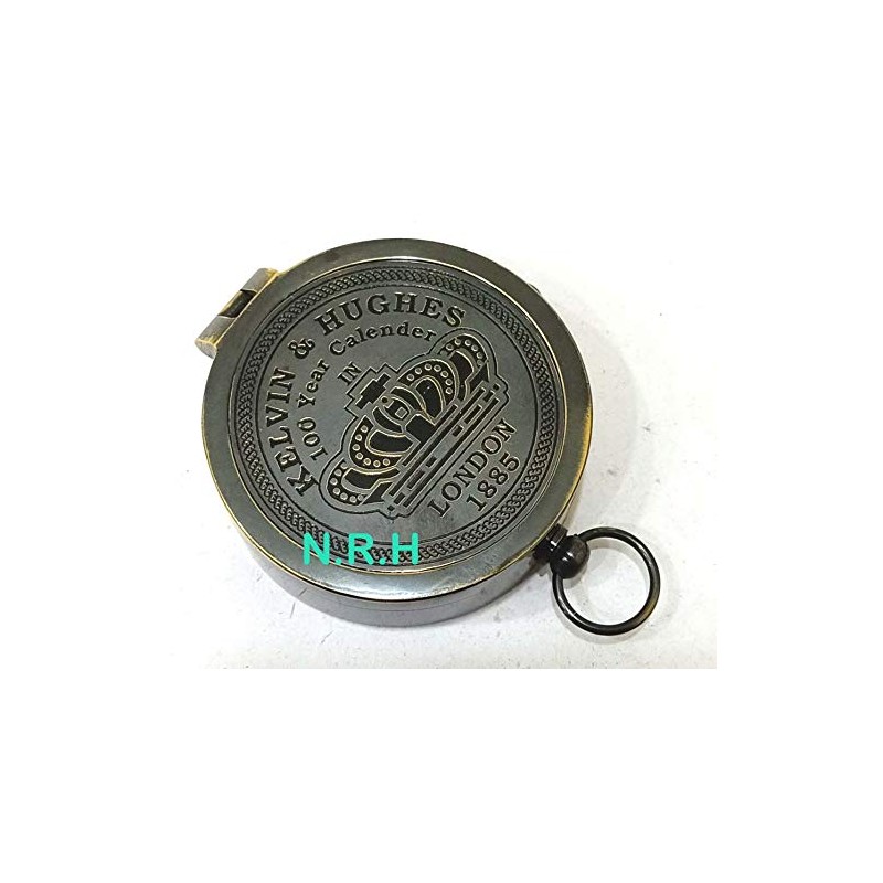 Nautical Compass Kelvin & Hughes London 1917 George Australia Camping
