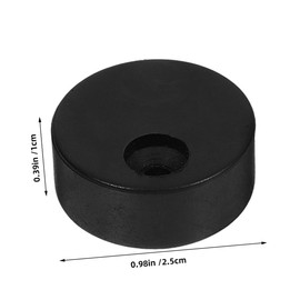 Gatuida 3 Set Barn Door Jump Parts Door Stopper with Screw Enhanced Safety Stability for Exterior Hardware Noise Reduction Technology Included