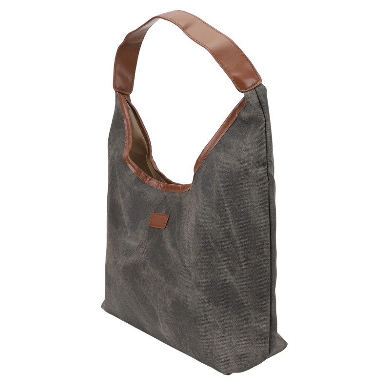 Shoulder Bag for Women Soft PU Leather Minimalistic Top Handle