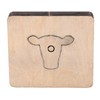 Leather Cutting Mold Bull Head Shape Small Deformation Alloy Steel
