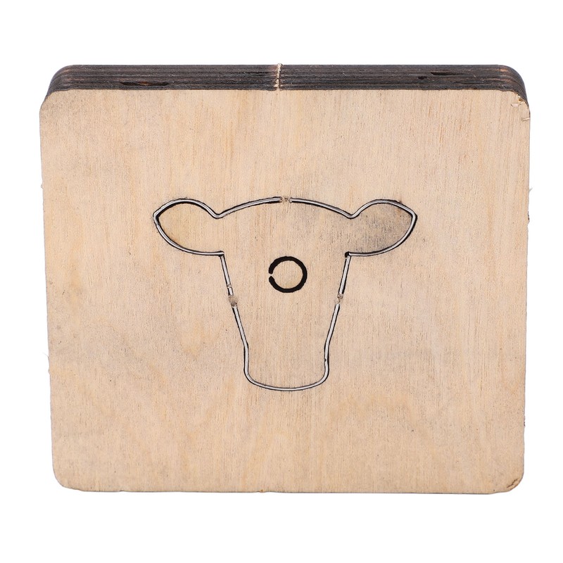 Leather Cutting Mold Bull Head Shape Small Deformation Alloy Steel