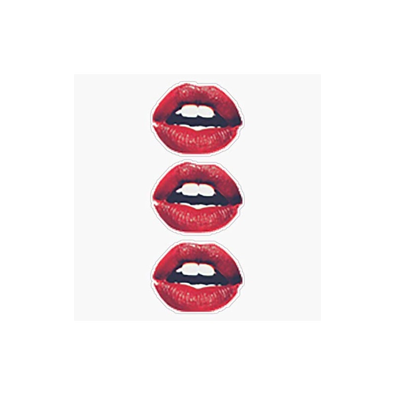 Lips Sticker Decal Vinyl Bumper Stickers Waterproof 5"