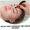 BIUDECO 2pcs Eyebrow and Eyelash Grooming Tools Stainless Steel Eyelash