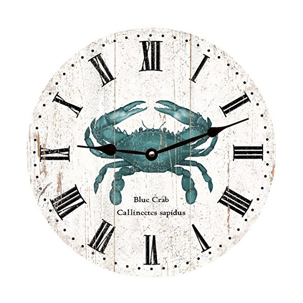 M. Dallas Co Blue Crab Clock (14.5")