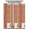 Kalkehay 3" 25Ft Line Set Cover Kit for Mini Split