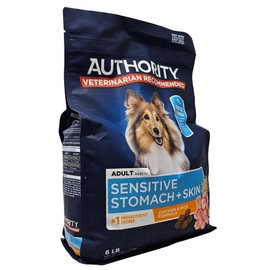 Authority Adult Sensitive Stomach and Skin Chicken and Rice Dry Dog Food, 6 Pound Bag