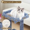 ROYPET Sisal Scratching Post Sisal Scratch Pad with Soft Platform