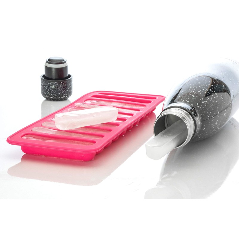 SE 10 Ice Stick Red Silicone Tray for Narrow Mouthed