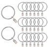Curtain Ring Clips, Inner Diameter 1.5 inches (38 mm), 20