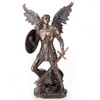 Unicorn Studio 12 7/8 Inch Archangel Saint Michael Cold Cast