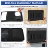 Threehome Upgraded Pistol & Magazine Pouch for Gun Safe Door
