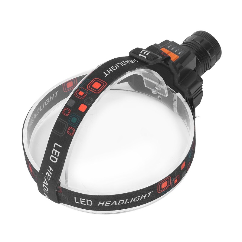 Head Lamp USB Rechargeable 3 Light Modes LED Lens 1500lm