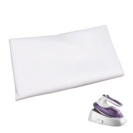 Iron-On White Wide Ironing Interfacing Fabric, White Non-Woven Insert, Lightweight One-sided Non-Woven Fabric, 200 x 100 cm Ironing Fleece Fabric, for Ironing Pleats, Sewing Crafts, Reinforced