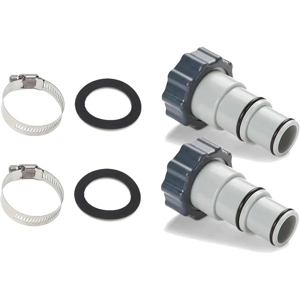 Pool Adapter A, Pack of 2 Pool Hose Adapter with