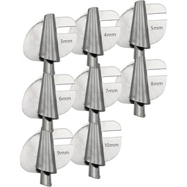 Sewing Seam Rolled Hem Foot for Sewing Machine,8 Pieces Sewing Machine Accessories of Guide Sewing Foot