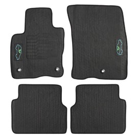 ecoMats All Weather Floor Mats Custom Fit for 2021 2022 2023 2024 2025 Ford Bronco Sport & 2022 2023 2024 2025 Ford Maverick (Not Hybrid), Front and Rear, Floor Liners