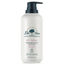 Dr. Tree Hypoallergenic, Dermo Protective Intimate Gel, Organic Hygiene and Moisturising, Strengthens the Skin Microbiome, Restores Flora, Eliminates Odour and Relieves Itching 400 ml