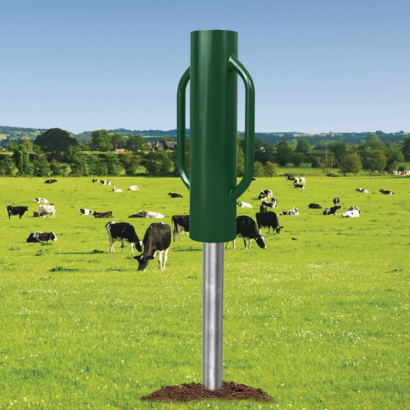 Gaderth 37 Lbs Fence Post Driver with Handle,Manual T Post