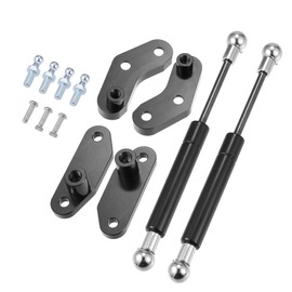 X AUTOHAUX Front Rear Door Opener Kits Door Shocks Struts Anti-Pinch Hand for Can-Am Maverick X3 and X3 Max 2017-2022 Black Spring Strut