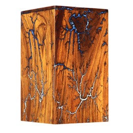 Memorials Large Wooden Urns for Ashes Adult Male/Female - Real Wood Urns for Human Ashes Adult Female/Male - Cremation Urns for Adult Ashes up to 250 lbs (M(9.5X5.5) 172 Cu Inches)