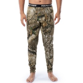 ColdPruf Men's Realtree APX Camo Print Base Layer Pant, Realtree APX, Medium