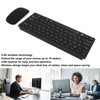 2.4G Wireless Keyboard Mouse Combo 78 Keys Keyboard USB Receiver