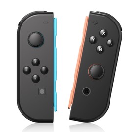 SWITCH Controller, Wireless Controller Replacement for Switch, Switch controller Support Dual Vibration/Wake-up Function/Motion Control (Red and Blue)