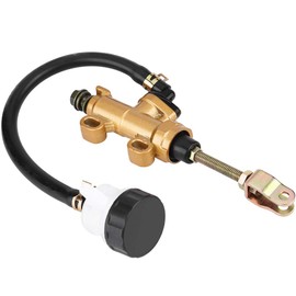 Hydraulic Pumps, Hydraulic Cylinder Pump, Re-Installation, Universal Motorcycle Rear Brake Pump, Master Cylinder, Rear Foot Pump for Motorcycle, Dirt Bike, ATV