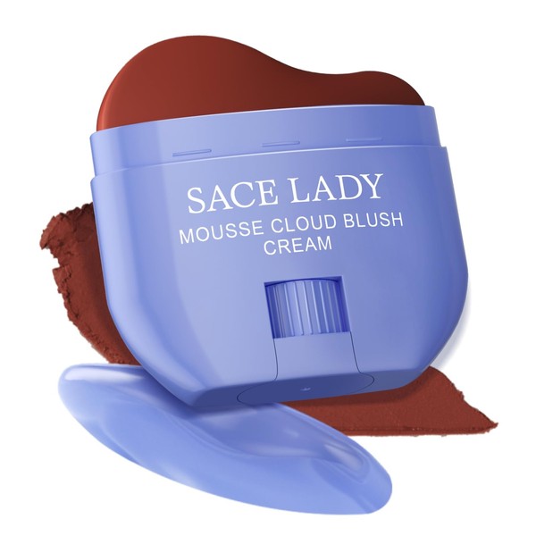 SACE LADY Creamy Blush Face Makeup, No Drying Blusher Cosmetics