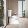 KOHLER 4636-RL-0 Cachet ReadyLatch Elongated Toilet Seat Slow Close, Soft