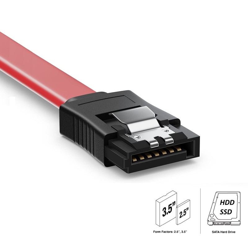 ewent Cable SATA III SPEED 6 Gbits with Metal Clips,
