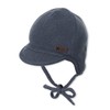 Sterntaler Baby Boys Peaked Cap Baby Peaked Cap Stripes, blue