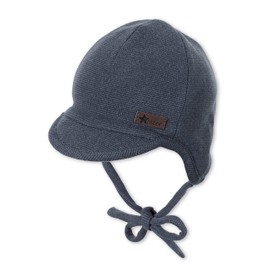 Sterntaler Baby Boys Peaked Cap Baby Peaked Cap Stripes, blue