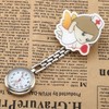 JSDDE Nurse Watch Cute Pattern FOB Watch Nurse Watch Heart