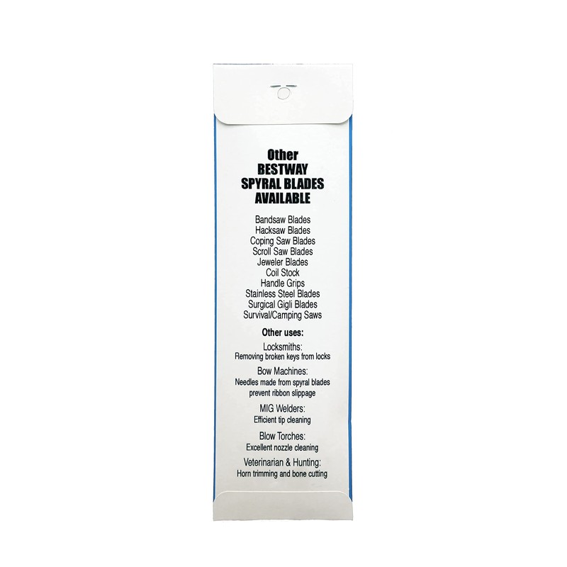 Freestyle Coping Saw Blades with 360° Tooth - Cuts in