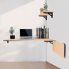 Pack of 2 Folding Console Heavy Duty 200 mm Folding