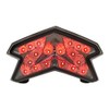 Motodynamic Integrated Sequential LED Tail Lights Smoke Lens for Kawasaki