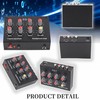CYSFETENA Stereo Equalizer, 7-Band EQ Equalizer DC5V-12V 2 Channel Digital
