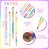 Honoson 48 Pcs Tie Dye Party Favors Set Include 24